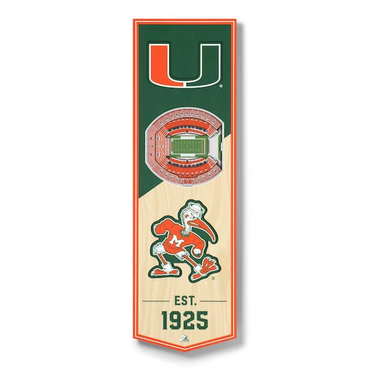 6" x 19" 3D StadiumView Banner